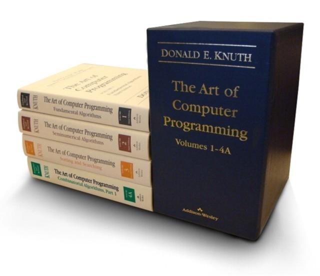 ART OF COMPUTER PROGRAMMING, VOLUMES 1-4A BOXED SET, THE | 9780321751041 | DONALD KNUTH 