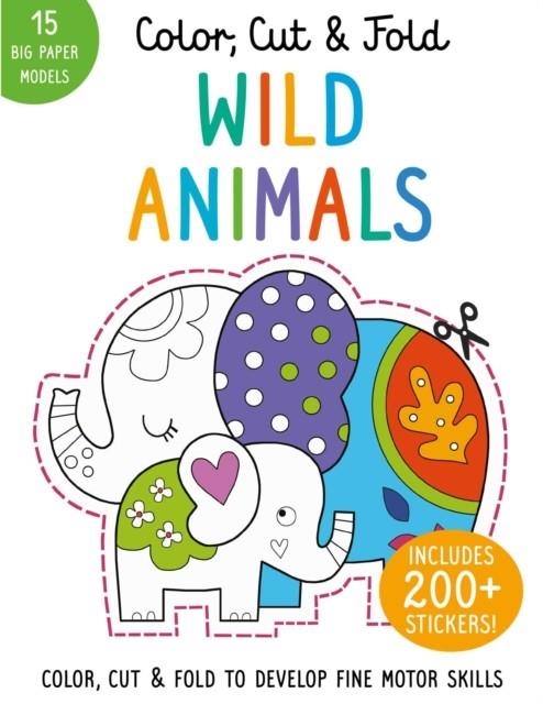 COLOR CUT AND FOLD: WILD ANIMALS | 9781647223021