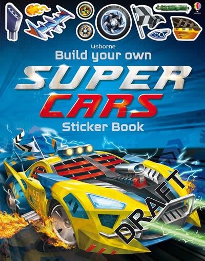 BUILD YOUR OWN SUPERCARS STICKER BOOK | 9781474969161 | SIMON TUDHOPE