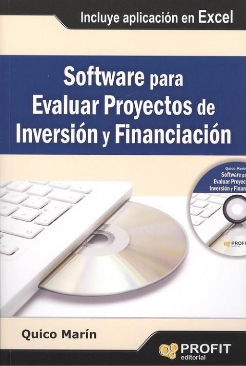 SOFTWARE PARA EVALUAR PROYECTOS DE INVERSIÓN Y FINANCIACIÓN | 9788415735380 | MARIN ANGLADA, QUICO