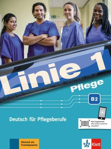 LINIE 1 PFLEGE B2, KB/ÜB + AUDIOS | 9783126071833