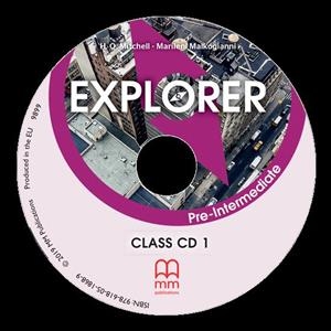 EXPLORER PRE-INTERMEDIATE CLASS CD (BRITISH EDITION) | 9786180518689