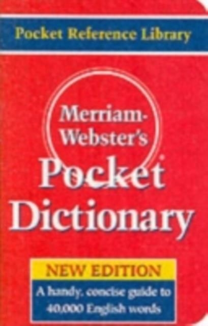 D.I MERRIAM WEBSTER'S POCKET DICTIONARY | 9780877795308