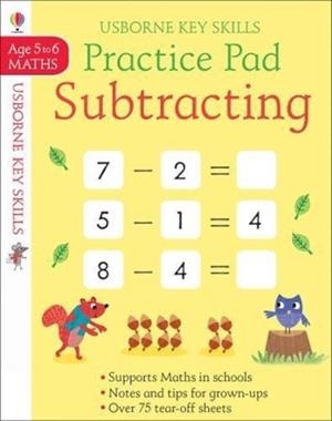 SUBTRACTING PRACTICE PAD 5-6 | 9781474948029 | SAM SMITH