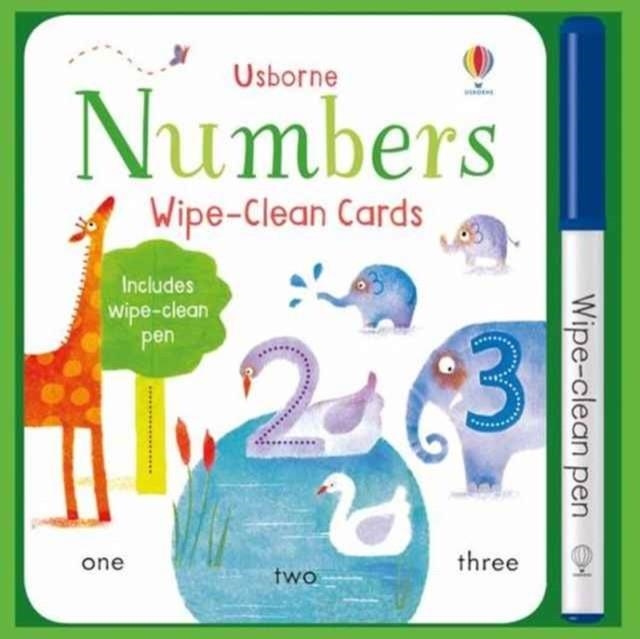 WIPE-CLEAN NUMBER CARDS | 9781474922432 | FELICITY BROOKS