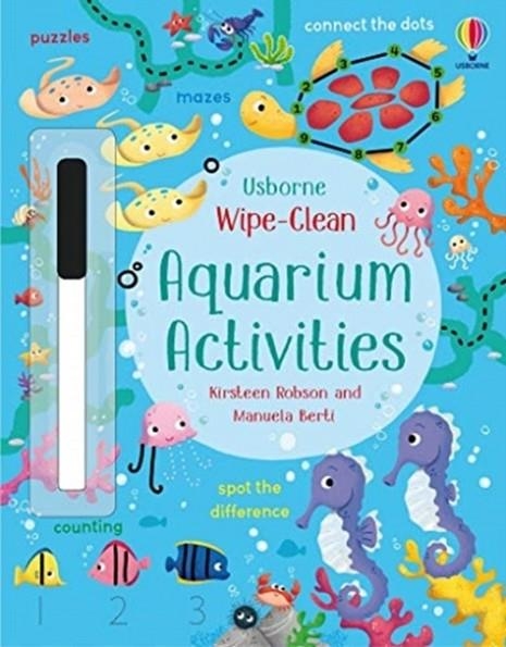 WIPE-CLEAN AQUARIUM ACTIVITIES | 9781474986830 | KIRSTEEN ROBSON