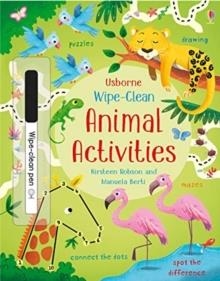 WIPE-CLEAN ANIMAL ACTIVITIES | 9781474951326 | KIRSTEEN ROBSON