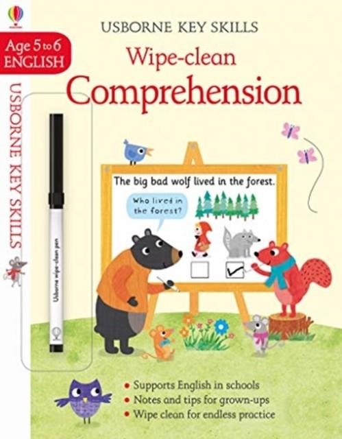 WIPE-CLEAN COMPREHENSION 5-6 | 9781474951050 | HANNAH WATSON