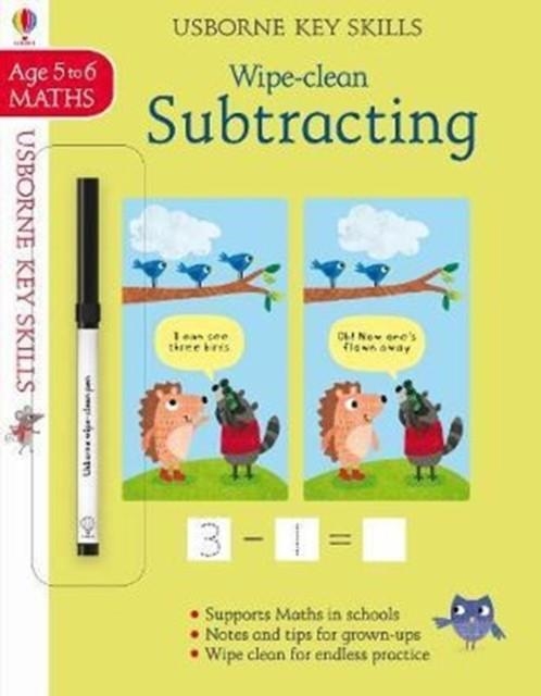 WIPE-CLEAN SUBTRACTING 5-6 | 9781474937221 | HOLLY BATHIE