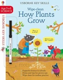 WIPE-CLEAN HOW PLANTS GROW 5-6 | 9781474951128 | HANNAH SHAW