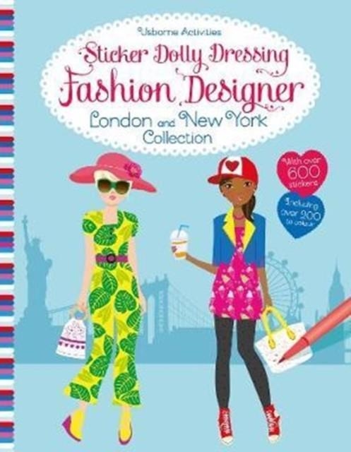 STICKER DOLLY DRESSING FASHION DESIGNER LONDON AND | 9781474935937 | FIONA WATT