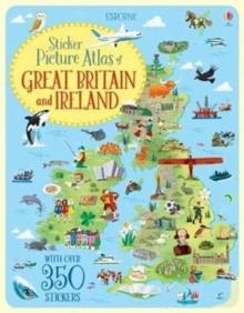 STICKER PICTURE ATLAS OF BRITAIN AND IRELAND | 9781474922746 | JONATHAN MELMOTH
