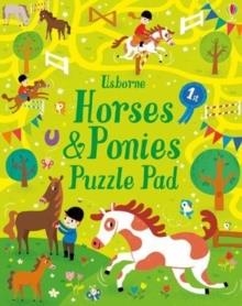 HORSES AND PONIES PUZZLES PAD | 9781474937481 | SIMON TUDHOPE