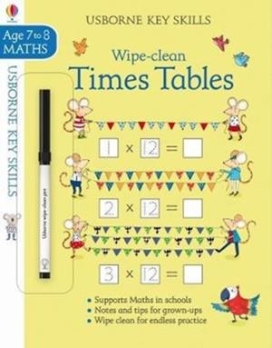 WIPE-CLEAN TIMES TABLES 7-8 | 9781474922401 | HOLLY BATHIE