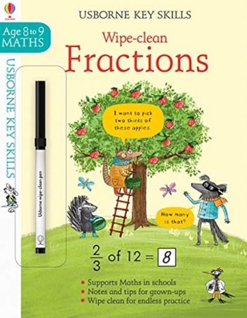 WIPE-CLEAN FRACTIONS 8-9 | 9781474982733 | KRISTIE PICKERSGILL