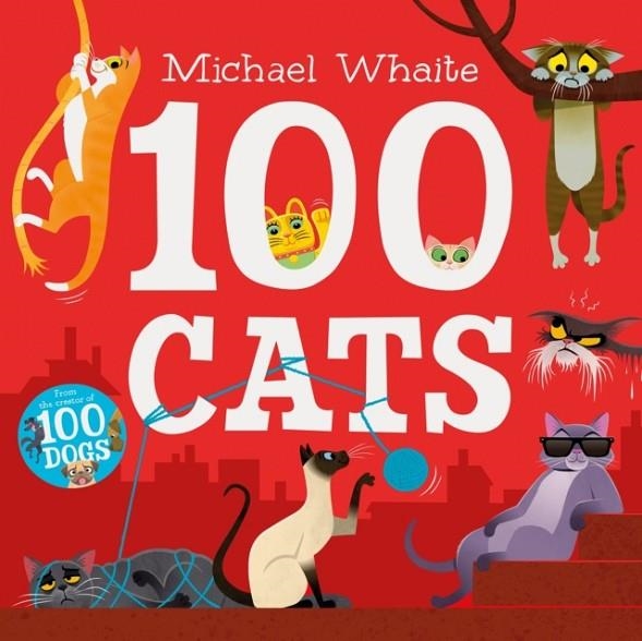 100 CATS BOARD BOOK | 9780241349809 | MICHAEL WHAITE