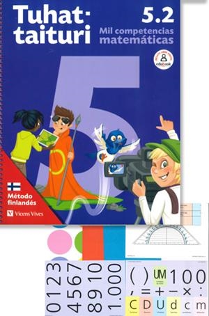 TUHATTAITURI 5.2. MATEMÁTICAS. LIBRO Y FICHAS (MÉTODO FINLANDÉS) | 9788468270883 | K. ASIKAINEN/P. KIVILUOMA/K. NYRHINEN/P. PERÄLÄ/P. ROKKA/M. SALMINEN/T. TAPIAINEN/P. VEHMAS