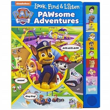 PAW PATROL LOOK FIND AND LISTEN SOUND BOOK | 9781503747630 | PHOENIX