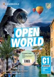 CAE OPEN WORLD C1 ADVANCED STUDENT'S PACK (STUDENT'S BOOK WITHOUT ANSWERS AND WORKBOOK WITHOUT ANSWERS) ENGLISH FOR SPANISH SPEAKERS | 9788413220437