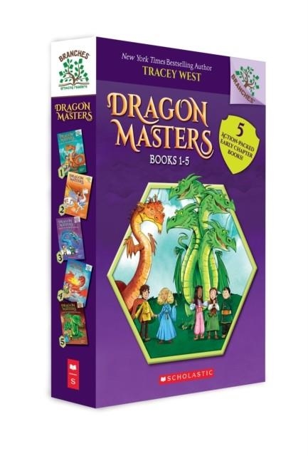 DRAGON MASTERS BOX SET | 9781338777260 | WEST, TRACEY