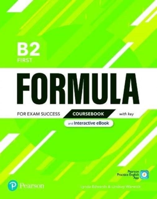 FORMULA B2 FIRST CB AND INTERACTIVE EBOOK WITH KEY | 9781292391410 | LINDA EDWARDS, LINDSAY WARWICK