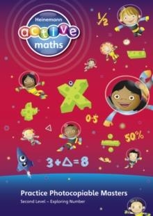 HEINEMANN ACTIVE MATHS - EXPLORING NUMBER - SECOND LEVEL PRACTICE PHOTOCOPIABLE MASTERS | 9780435042479