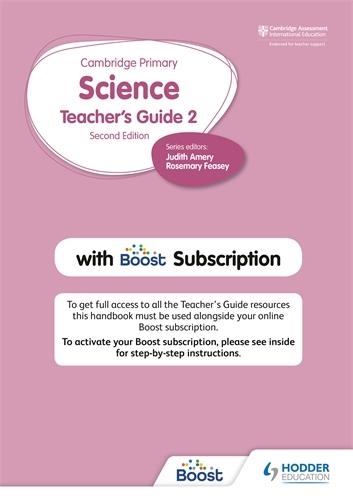 CAMBRIDGE PRIMARY SCIENCE TEACHER'S GUIDE STAGE 2 WITH BOOST SUBSCRIPTION | 9781398300859