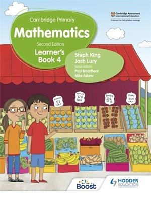 CAMBRIDGE PRIMARY MATHEMATICS LEARNER'S BOOK 4 SECOND EDITION-DIGITAL | 9781398301054