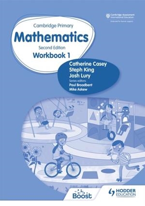 CAMBRIDGE PRIMARY MATHEMATICS WORKBOOK 1 SECOND EDITION | 9781398301153