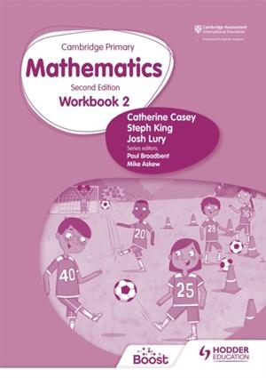 CAMBRIDGE PRIMARY MATHEMATICS WORKBOOK 2 SECOND EDITION | 9781398301177