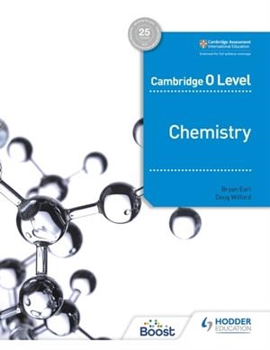 CAMBRIDGE O LEVEL CHEMISTRY | 9781398310599