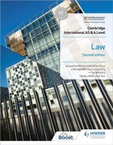 CAMBRIDGE INTERNATIONAL AS AND A LEVEL LAW SECOND EDITION | 9781398312098