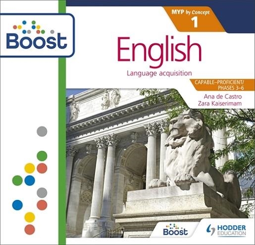 ENGLISH FOR THE IB MYP 1: BY CONCEPT BOOST CORE SUBSCRIPTION-DIGITAL | 9781398341111