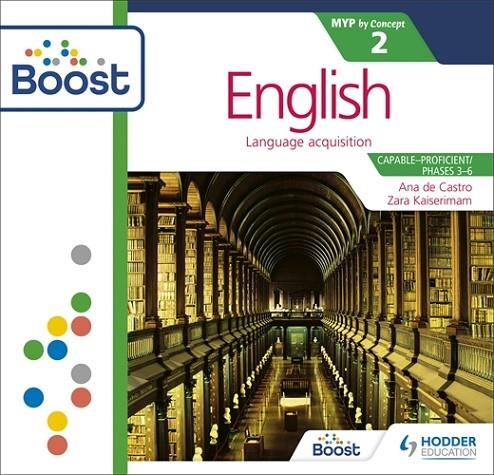 ENGLISH FOR THE IB MYP 2: BY CONCEPT BOOST CORE SUBSCRIPTION-DIGITAL | 9781398341128
