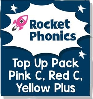 READING PLANET ROCKET PHONICS TOP UP PACK PINK C, RED C, YELLOW PLUS | 9781398313996