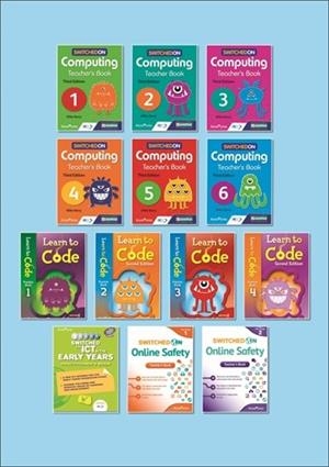 SWITCHED ON COMPUTING THIRD EDITION COMPLETE PACK WITH ICT IN THE EARLY YEARS, SWITCHED ON ONLINE | 9781398344693