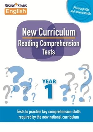 NEW CURRICULUM READING COMPREHENSION TESTS YEAR 1 | 9781471886850