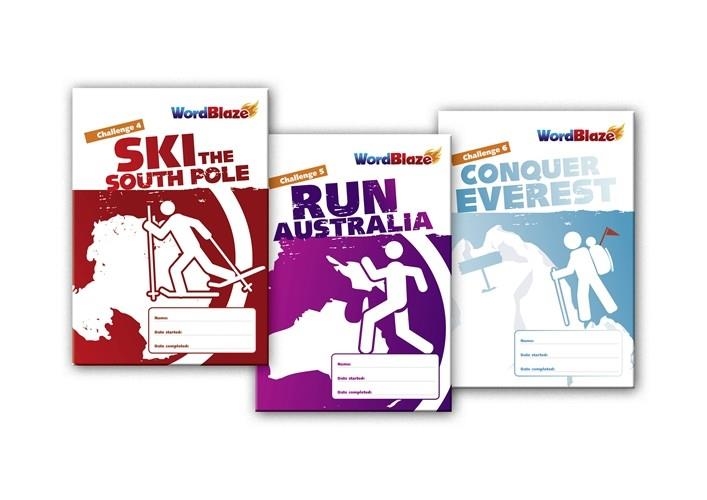 WORDBLAZE PACK 2 - BLAZE AHEAD - SOUTH POLE, AUSTRALIA AND EVEREST | 9781471886362