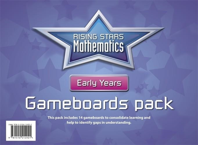 RISING STARS MATHEMATICS EARLY YEARS GAMEBOARDS | 9781510414921