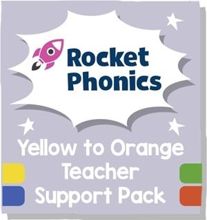 READING PLANET ROCKET PHONICS YELLOW TO ORANGE TEACHER SUPPORT PACK | 9781510461727