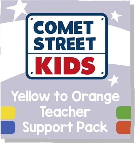 READING PLANET COMET STREET KIDS YELLOW TO ORANGE TEACHER SUPPORT PACK | 9781510461741