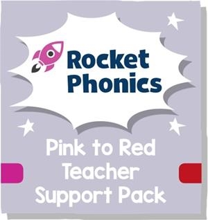 READING PLANET ROCKET PHONICS PINK TO RED TEACHER SUPPORT  PACK | 9781510461697