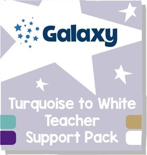 READING PLANET GALAXY TURQUOISE TO WHITE TEACHER SUPPORT PACK | 9781510461789