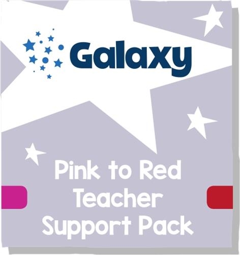 READING PLANET GALAXY PINK TO RED TEACHER SUPPORT PACK | 9781510461765