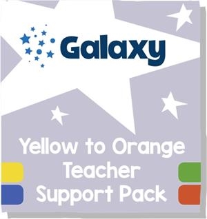 READING PLANET GALAXY YELLOW TO ORANGE TEACHER SUPPORT PACK | 9781510461772