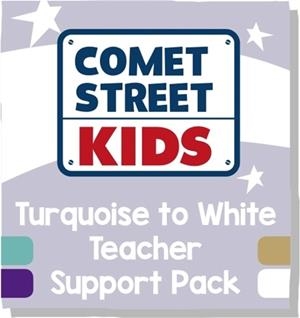 READING PLANET COMET STREET KIDS TURQUOISE TO WHITE TEACHER SUPPORT PACK | 9781510461758