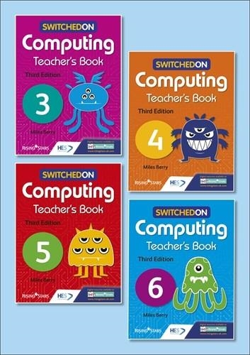 SWITCHED ON COMPUTING THIRD EDITION KEY STAGE 2 PACK | 9781510483439