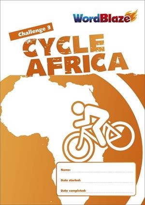 WORDBLAZE CHALLENGE 3 - CYCLE AFRICA (10 COPY PACK) | 9781783397556