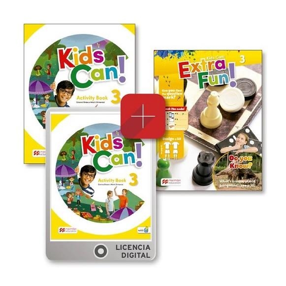 KIDS CAN! 3 AB&EXTRAFUN EPK | 9781380052872