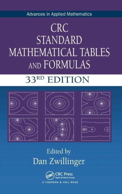 CRC STANDARD MATHEMATICAL TABLES AND FORMULAS | 9781498777803 | DANIEL ZWILLINGER
